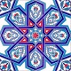 Selcuk Yıldızı Geometrik Cini Karo Mosque tiles interrior ceramic
