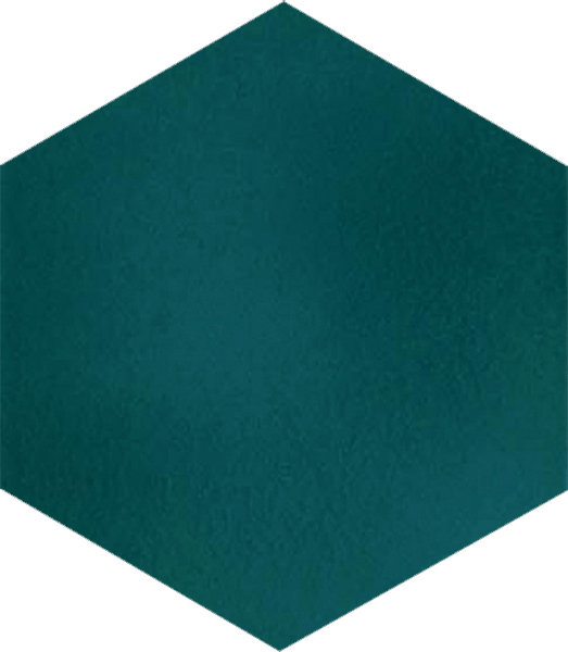 AL-13 Green Hexagon Ceramic Tile, Turkish bath, mosque, Bathroom hotel decoration, prices hexagon tile decorations, example