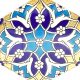 AL-5 Rumi Gold Printed Hexagon Ceramic Tile, Turkish Ceramics, Iznik Tiles, Turkish Bath, Mosque, Bathroom, Hotel Decoration Prices, Hexagon Tile, Decorations