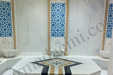 SP-96 Silk Screen Tile Star Pattern Turkish Bath