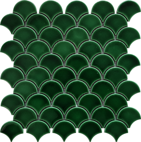 Armada tile PC-811 Green Fish Scale Mesh Mosaic porcelain mosaic ceramic tiles hand made decorations