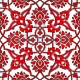 20x20 SP-83-A Patterned Iznik Tile Tile Pattern (Rumi Patterned) Rumi Pattern Made with Old Ottoman Seljuk Rumi Patterns Kütahya Tile Tiles İznik
