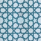 20x20 SP-89-B Patterned Iznik Tile Tile Model (Turkmen Star) White Turquoise Blue Turquoise Colored Embossed Mosque Annihilation Minbar Lectern Chinese Geometric