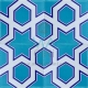 20x20 SP-96 Desenli İznik Çini Karo Modeli (Türk Yıldızı) Su yeşili Çimen Yeşili Yeşil Renkli kabartmalı Cami Mihrap Minber Kürsü Çinileri Geometrik Karo geonetric islamic art galery pattereb design turlish ceramic tile