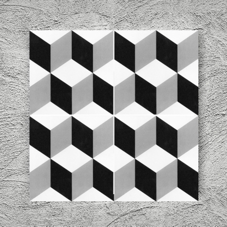 20x20 YÇ-19 Patterned Floor Tile