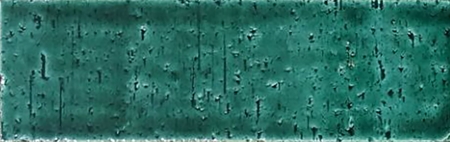 7x22 Cm Brick Green Patterned Tile
