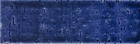 7x22 Cm Brick Cobalt Patterned Tile