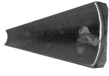 Bar Önü Seramik Çini 10X100 cm Siyah