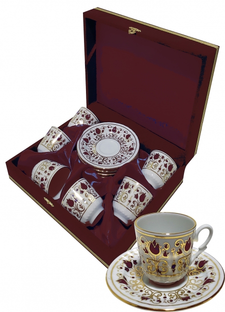 türk desenli porselen kahve fincanları porcelain coffee cups