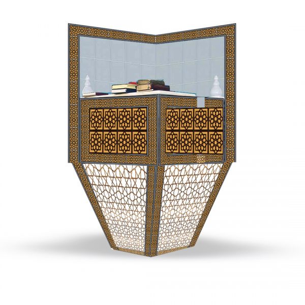مسجد البلاط منبر نماذج ديكور بلاط المسجد